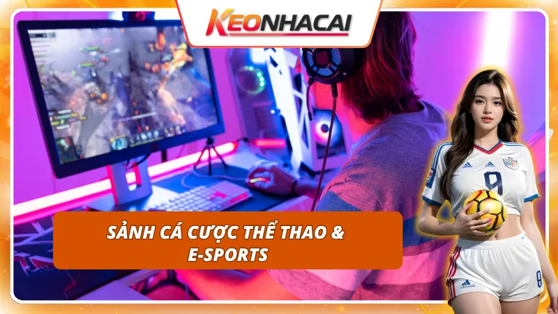 Sảnh cá cược thể thao & E-sports của nhà cái DOM88