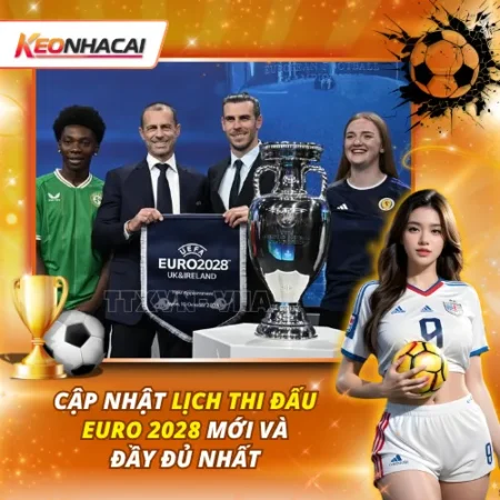 Cập Nhật Lịch Thi Đấu EURO 2028 Mới Và Đầy Đủ Nhất